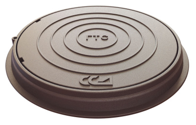 Люк т/т ГТС (серый чугун) без нижней стальной крышки